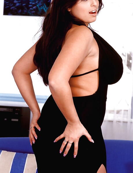 Lovely brittish milf Kerry Marie exposing big tits and spreading her legs 